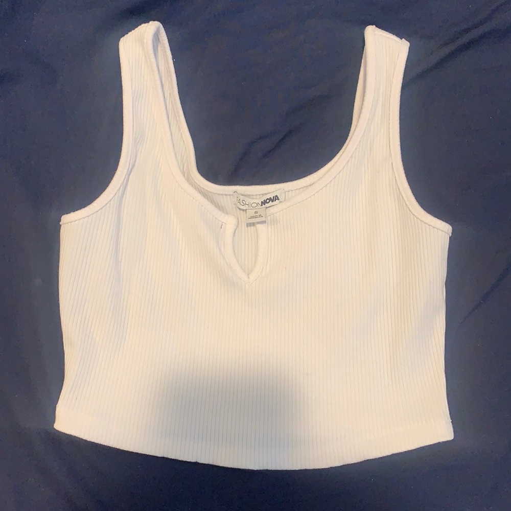 fashion nova crop top tank top
